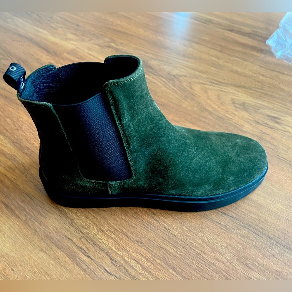 Brand new designer suede boots